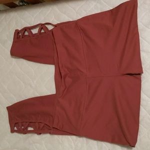 Gaiam Blush Yoga Leggings